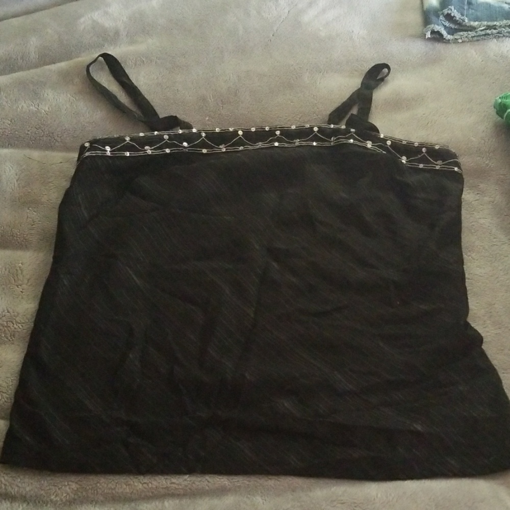 Cato size large sequins top